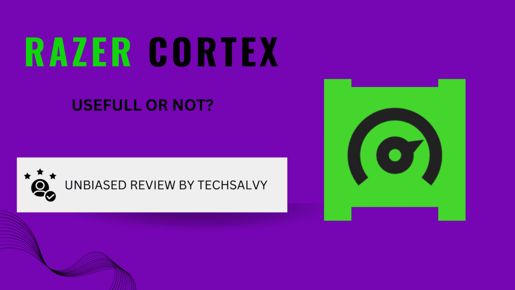 Razer Cortex Review By Techsalvy